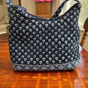 Vera Bradley Blue Floral Shoulder Bag